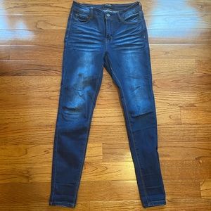 Fashion Nova dark wash skinny jeans